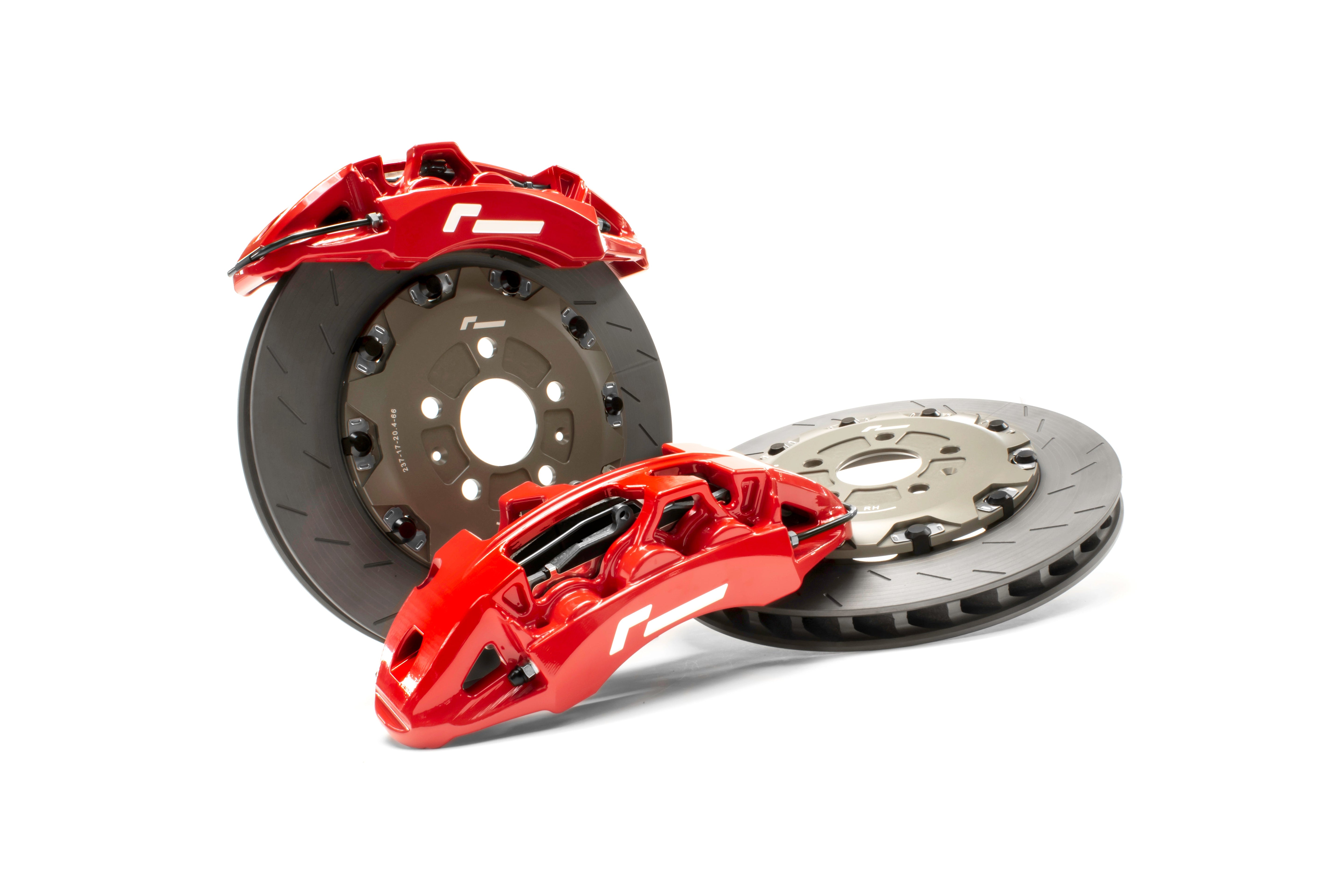 RacingLine Stage 3 Big Brake Kit 380mm 6 Pot, Red, A5 Platform