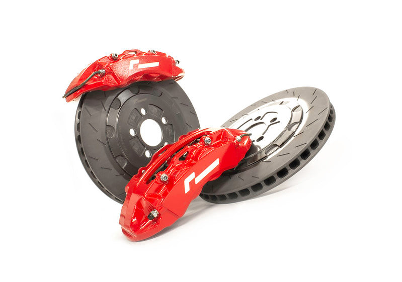 RacingLine Stage 2 Evo Big Brake Kit 345mm 4 Pot / Polo AW / Ibiza 6F / Audi A1GB / RED