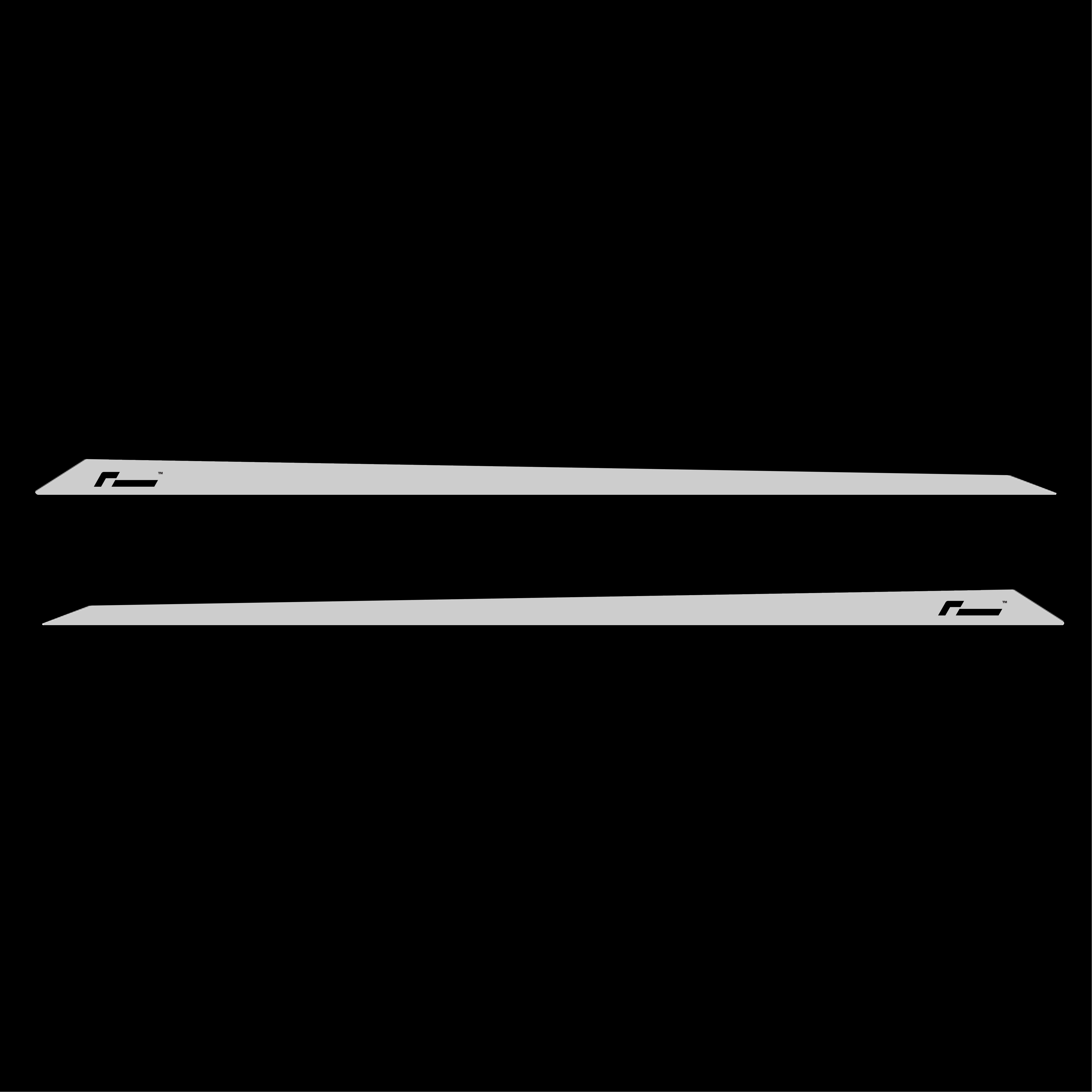 RacingLine Door Decals Long, Silver, VW & Audi